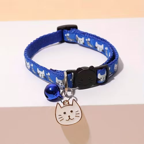 1 Adjustable Cat Face Pendant with Anti-choking Safety